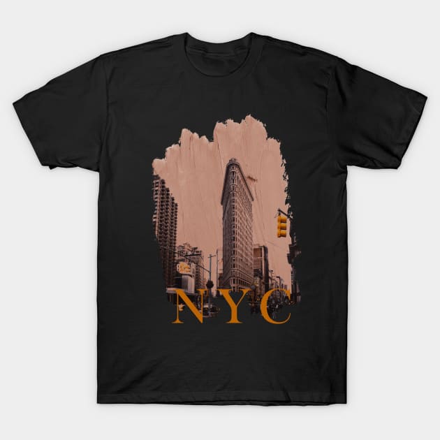 New York City Flatiron Building T-Shirt by T-Shirt On Fleek